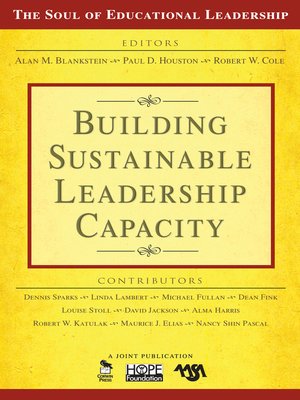 cover image of Building Sustainable Leadership Capacity